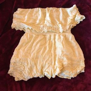 Yellow romper